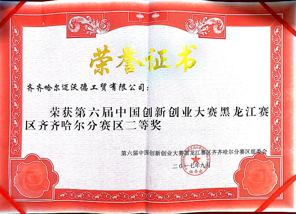 榮譽(yù)證書(shū)三